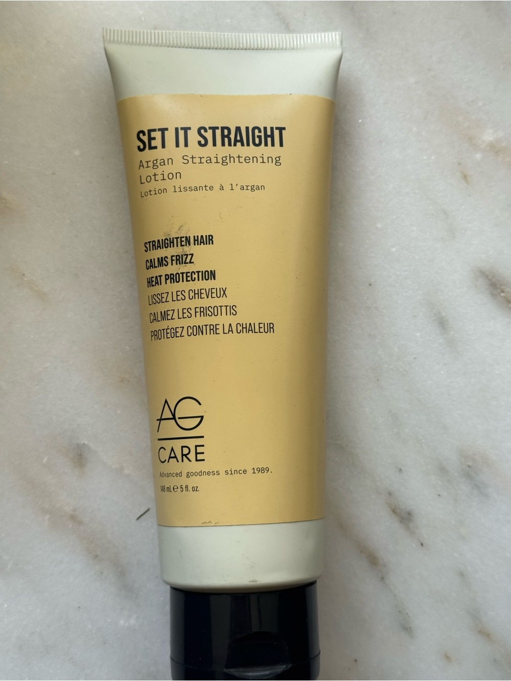 Set It Straight Argan Straightening Lotion - Cream